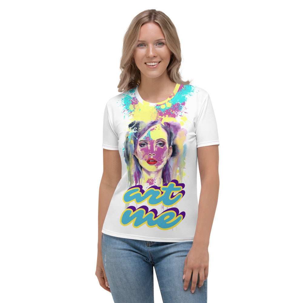 ART ME Women's T-shirt by Gianneli-2