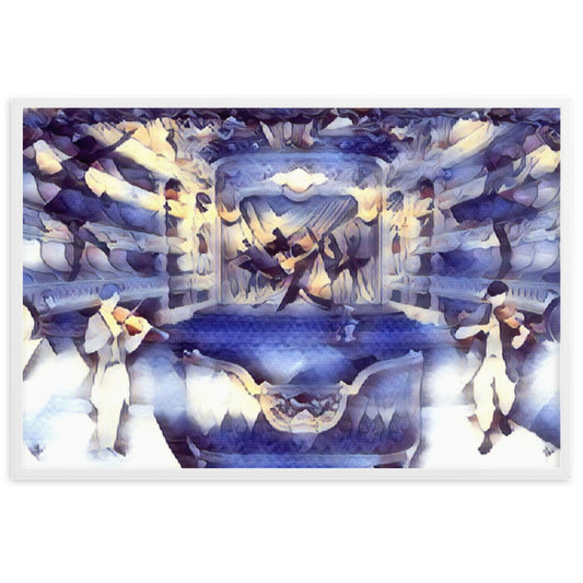 WHEN YOUR SENSES DANCE WITH MY MOMENTS JL.AK PREMIUM Framed Poster-0