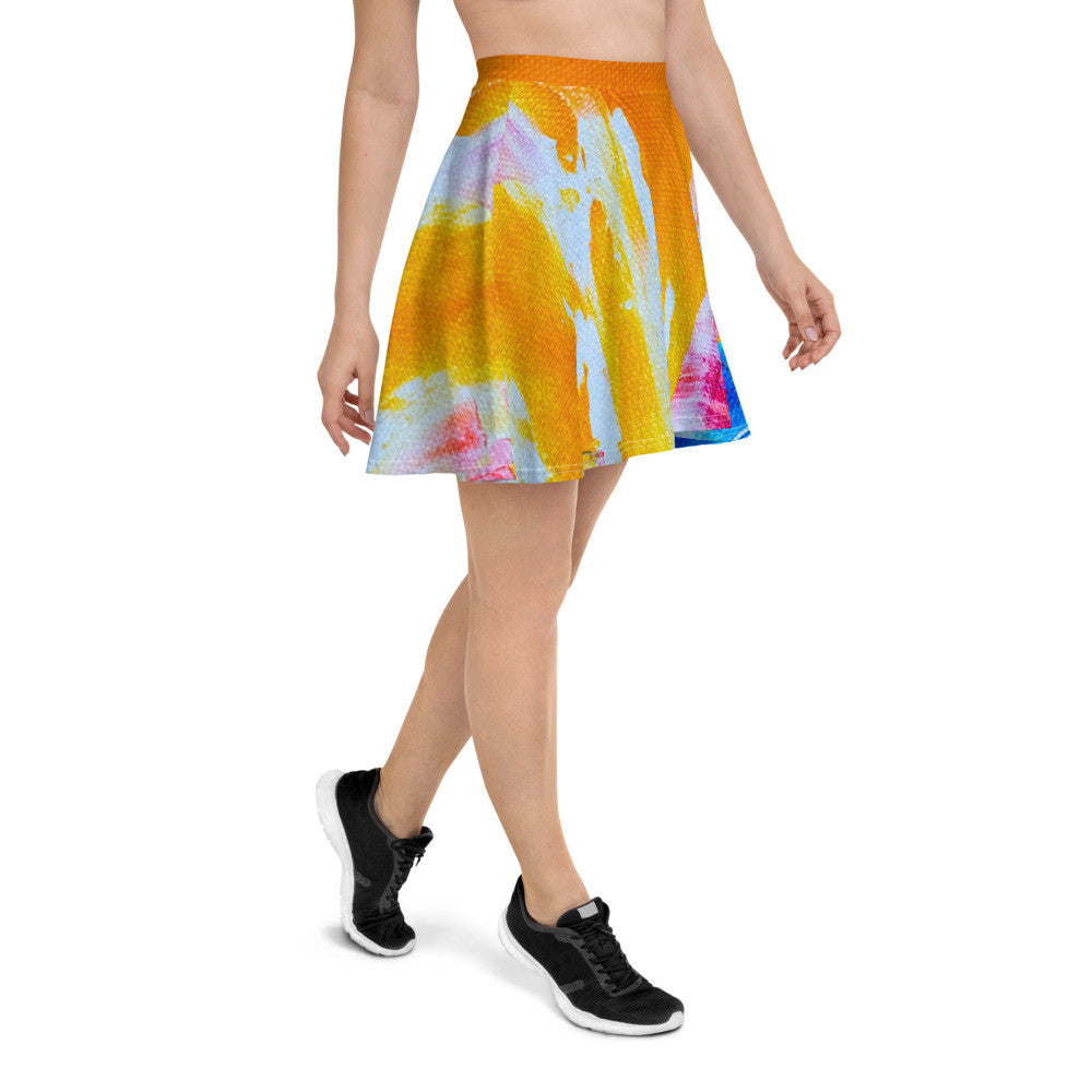 Gianneli Colours Skater Skirt-5