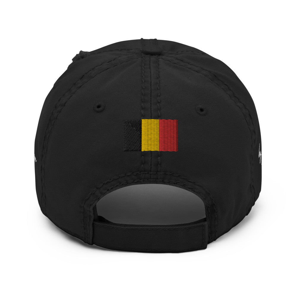 Belgium Heal The World Distressed Hat by Gianneli-1