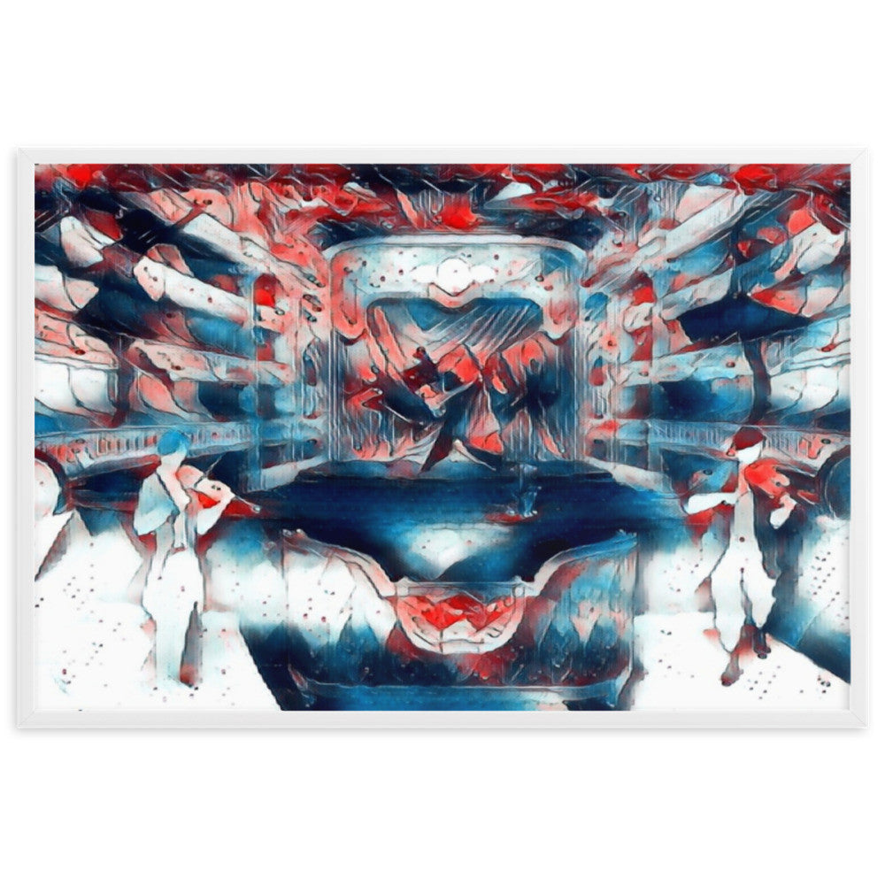 WHEN YOUR SENSES DANCE WITH MY MOMENTS JL.AK PREMIUM Framed Poster-0