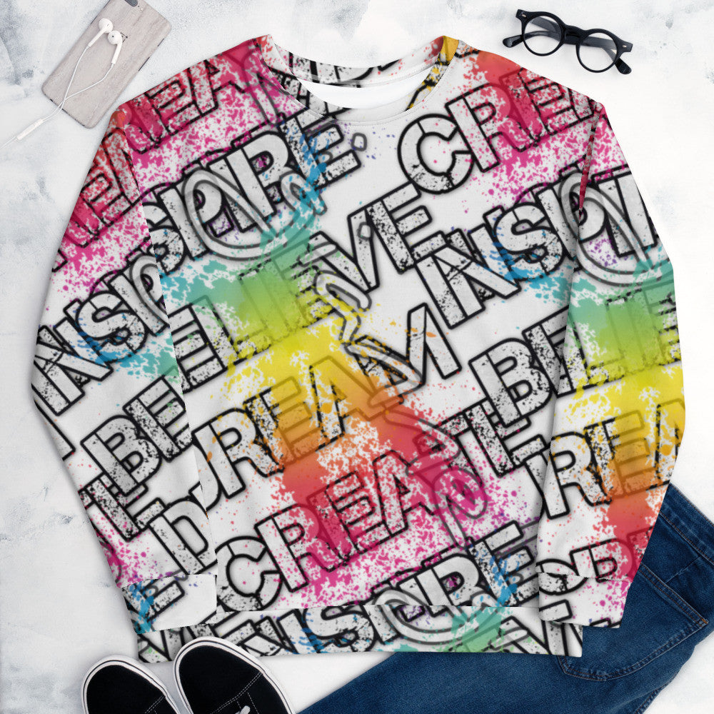 INSPIRE Unisex Sweatshirt by Gianneli-2