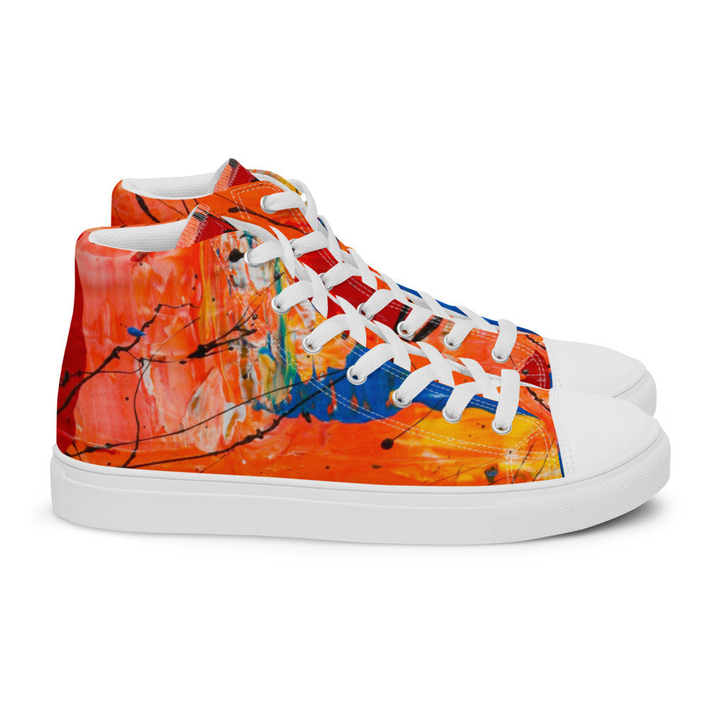 Gianneli Colours Handmade Women’s High Top Canvas-13