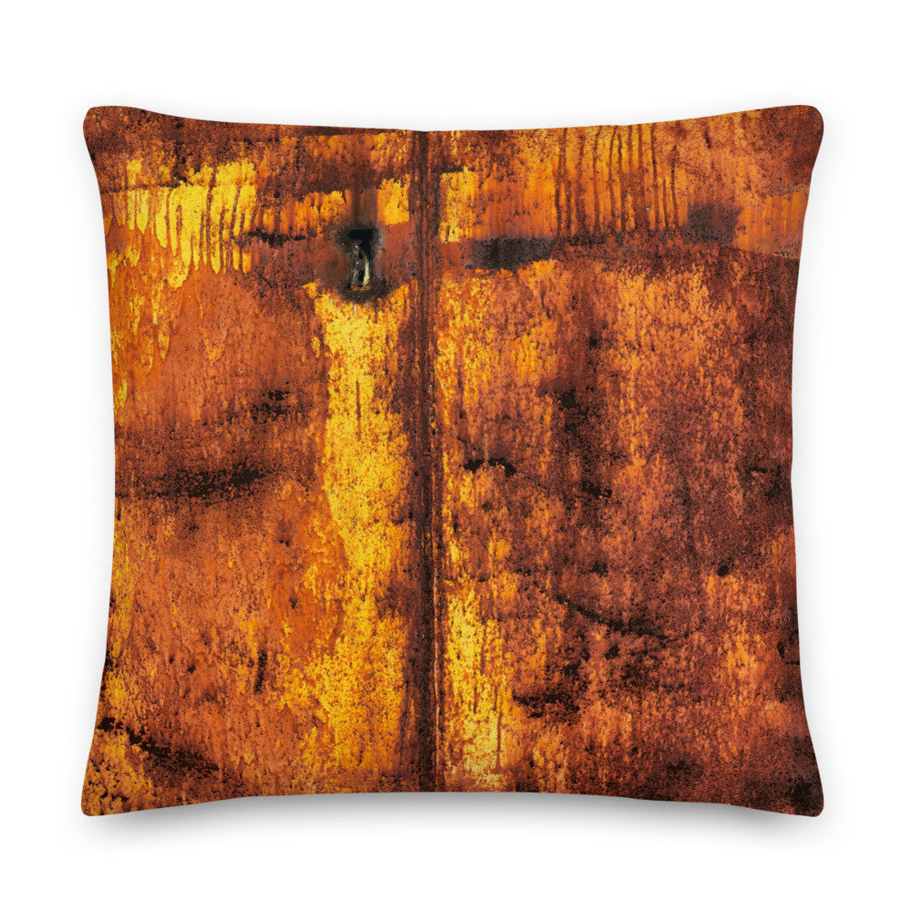 CLOCHARD Grunge Premium Pillow by Gianneli-5