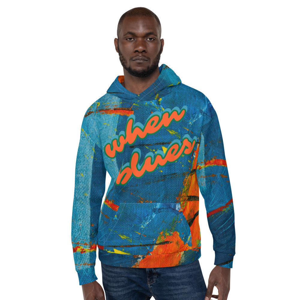 BLUES & SUNSETS Unisex Hoodie by Gianneli-6