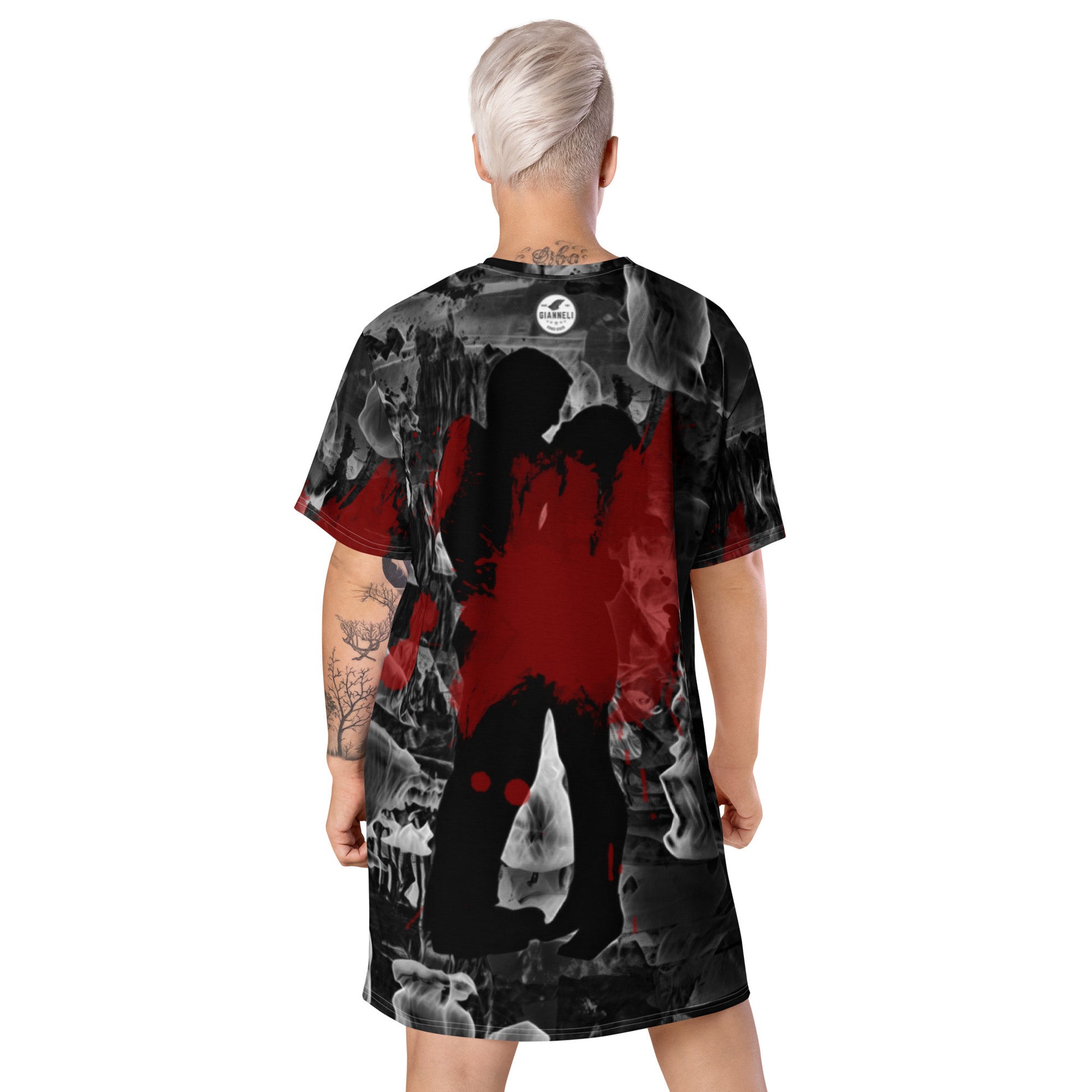 EROTAS ART T-shirt dress by Gianneli-7