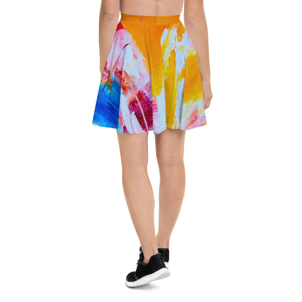 Gianneli Colours Skater Skirt-3