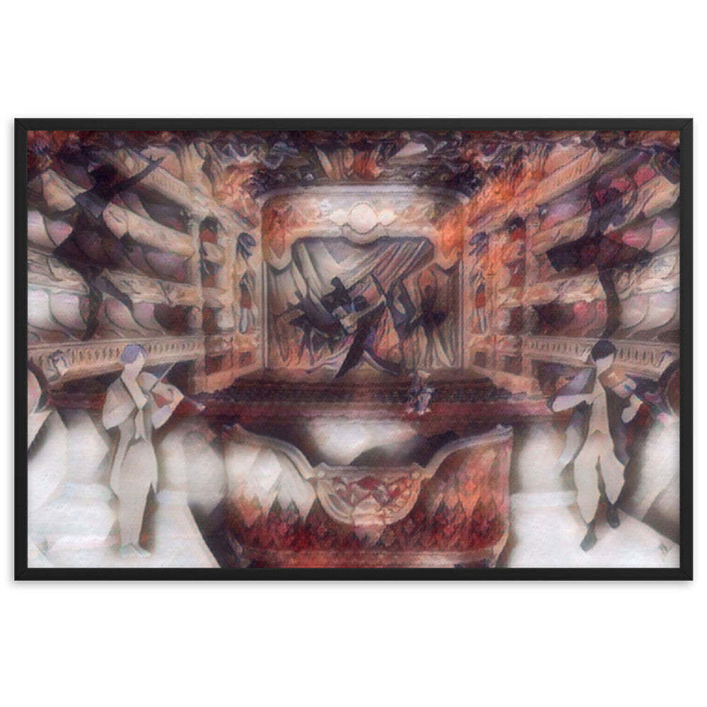 WHEN YOUR SENSES DANCE WITH MY MOMENTS JL.AK PREMIUM Framed Poster-0