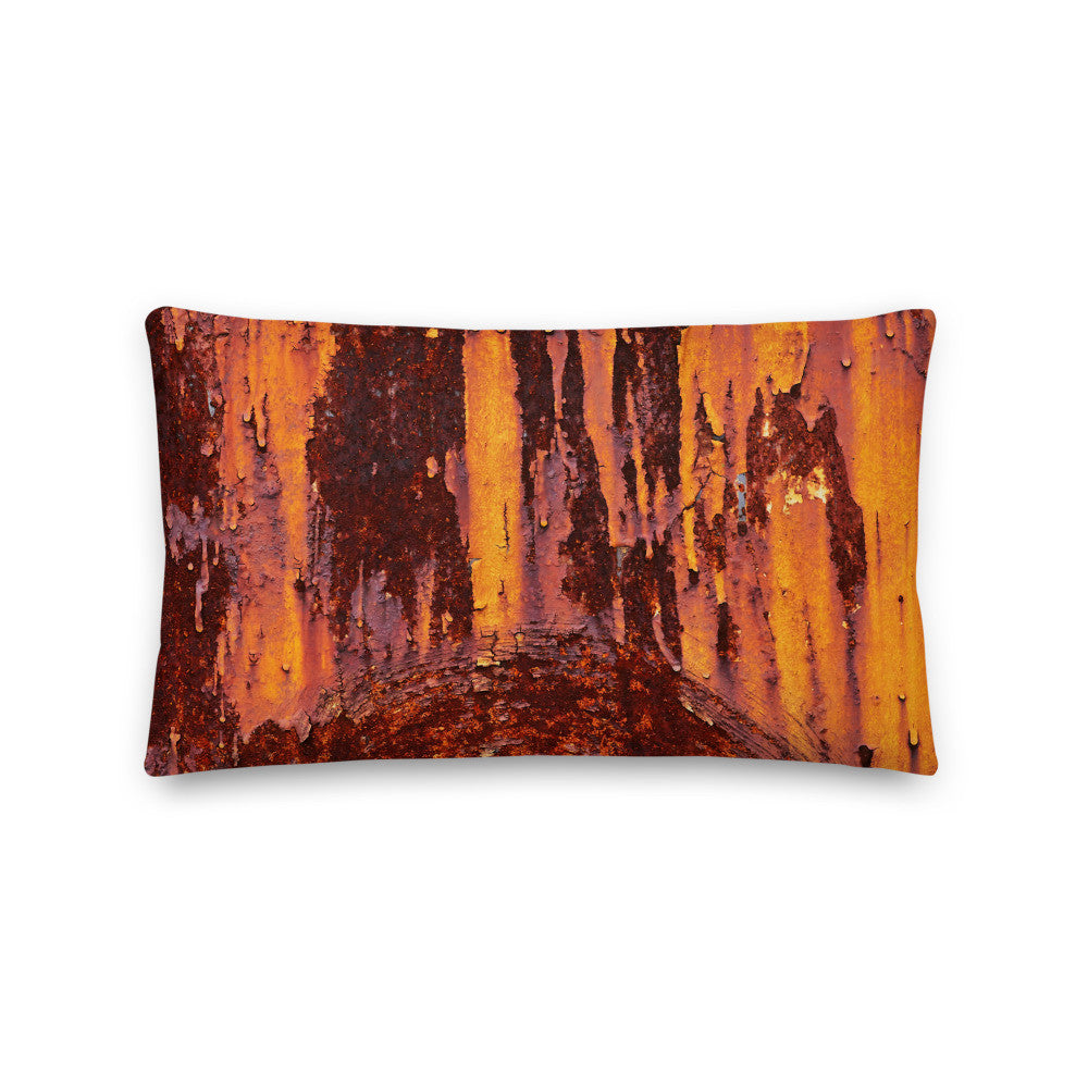 CLOCHARD Grunge Premium Pillow by Gianneli-2