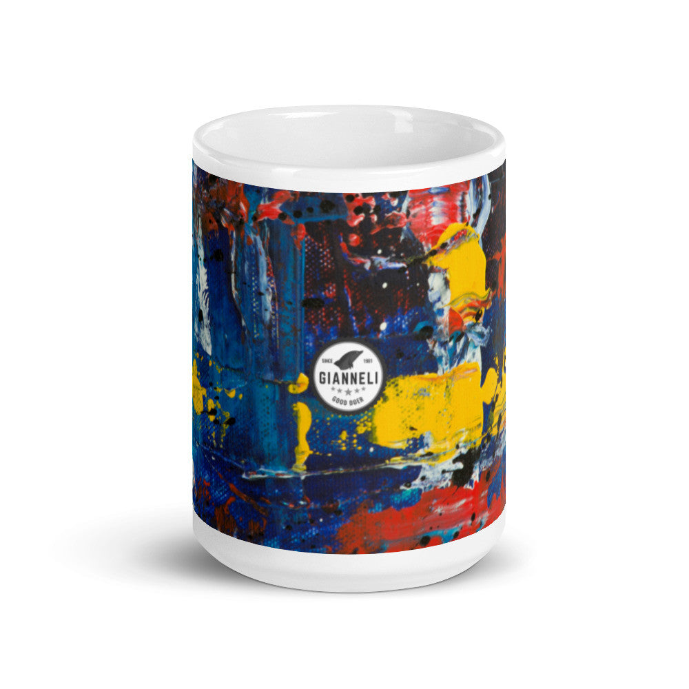 Gianneli Colours White Glossy Mug-5