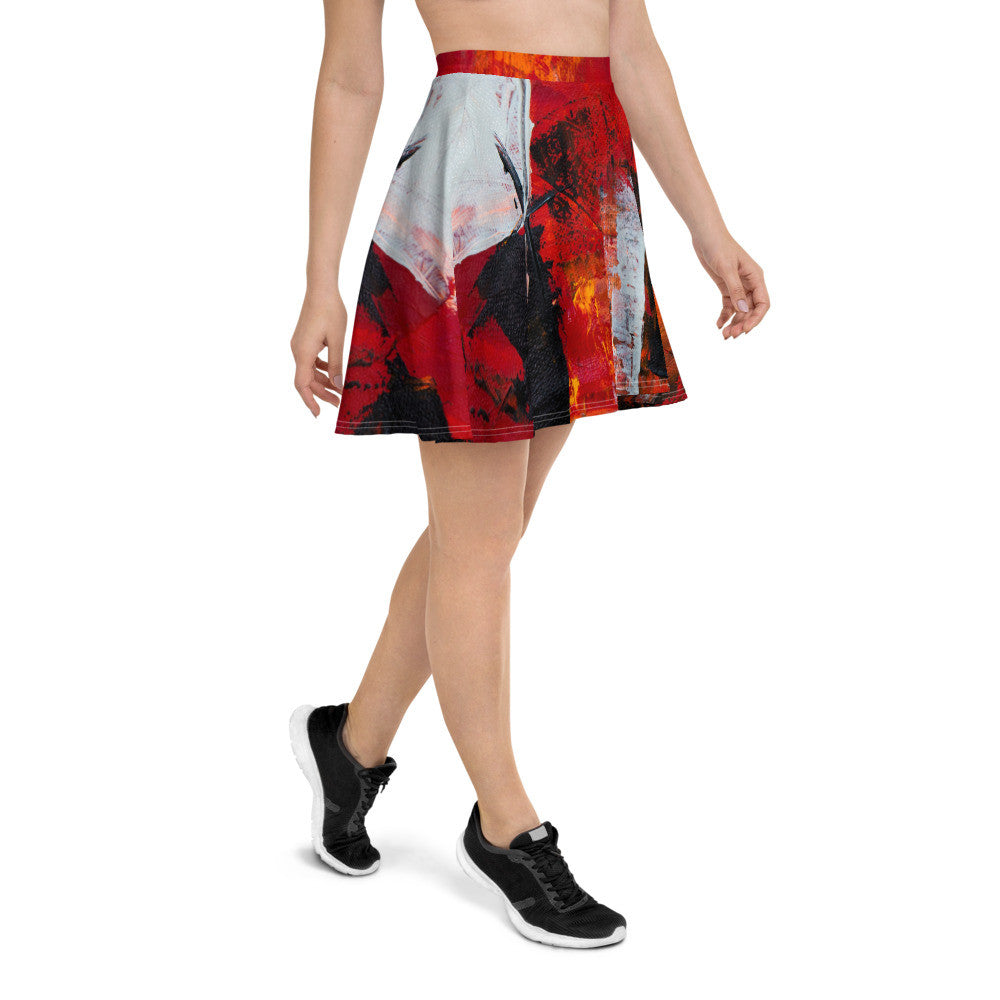 Gianneli Colours Skater Skirt-5