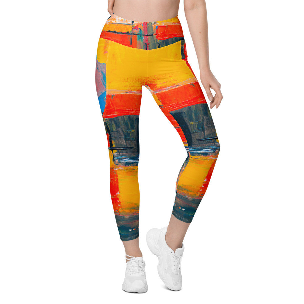 Gianneli Colours Leggings with Pockets-6