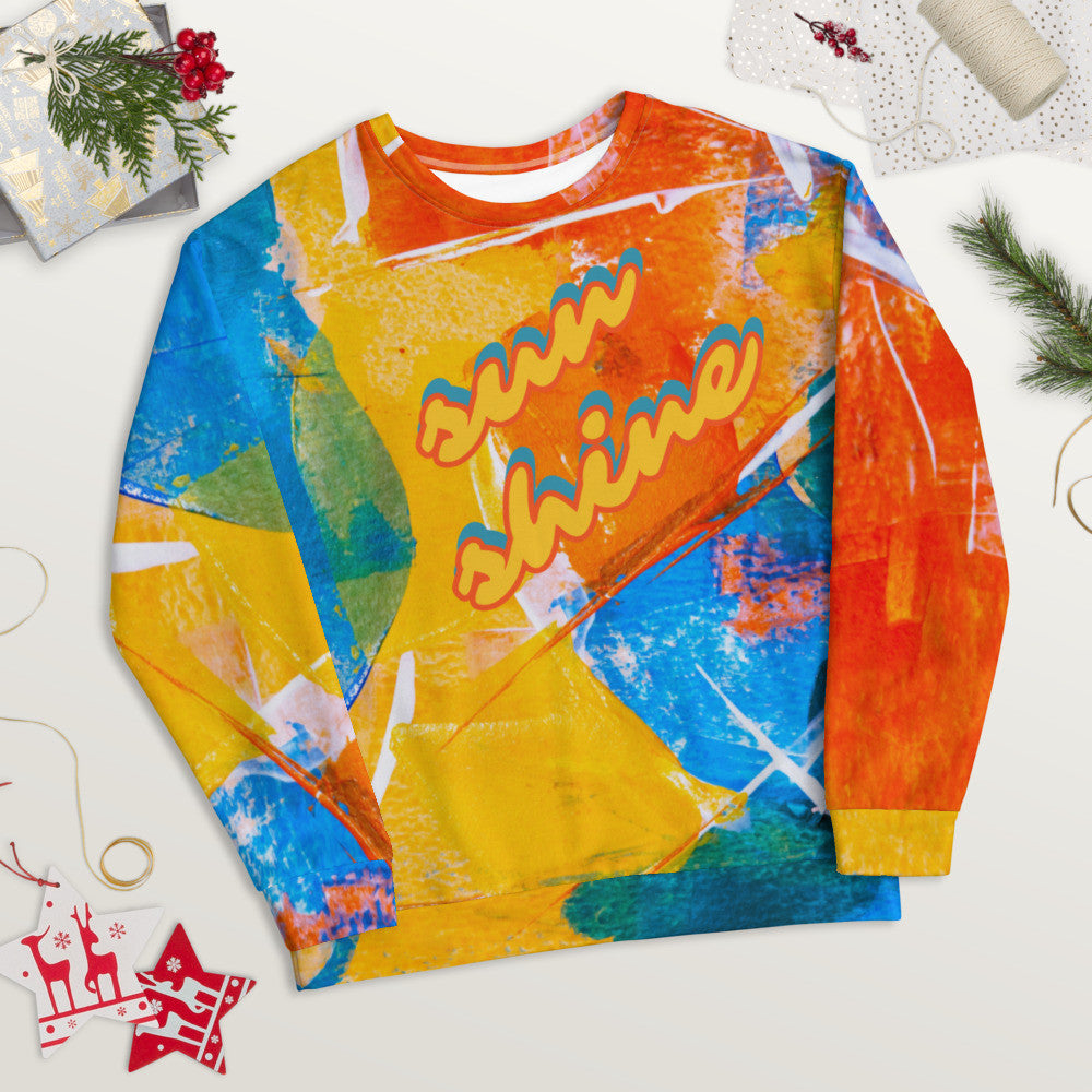 SUNSHINE Unisex Sweatshirt by Gianneli-3