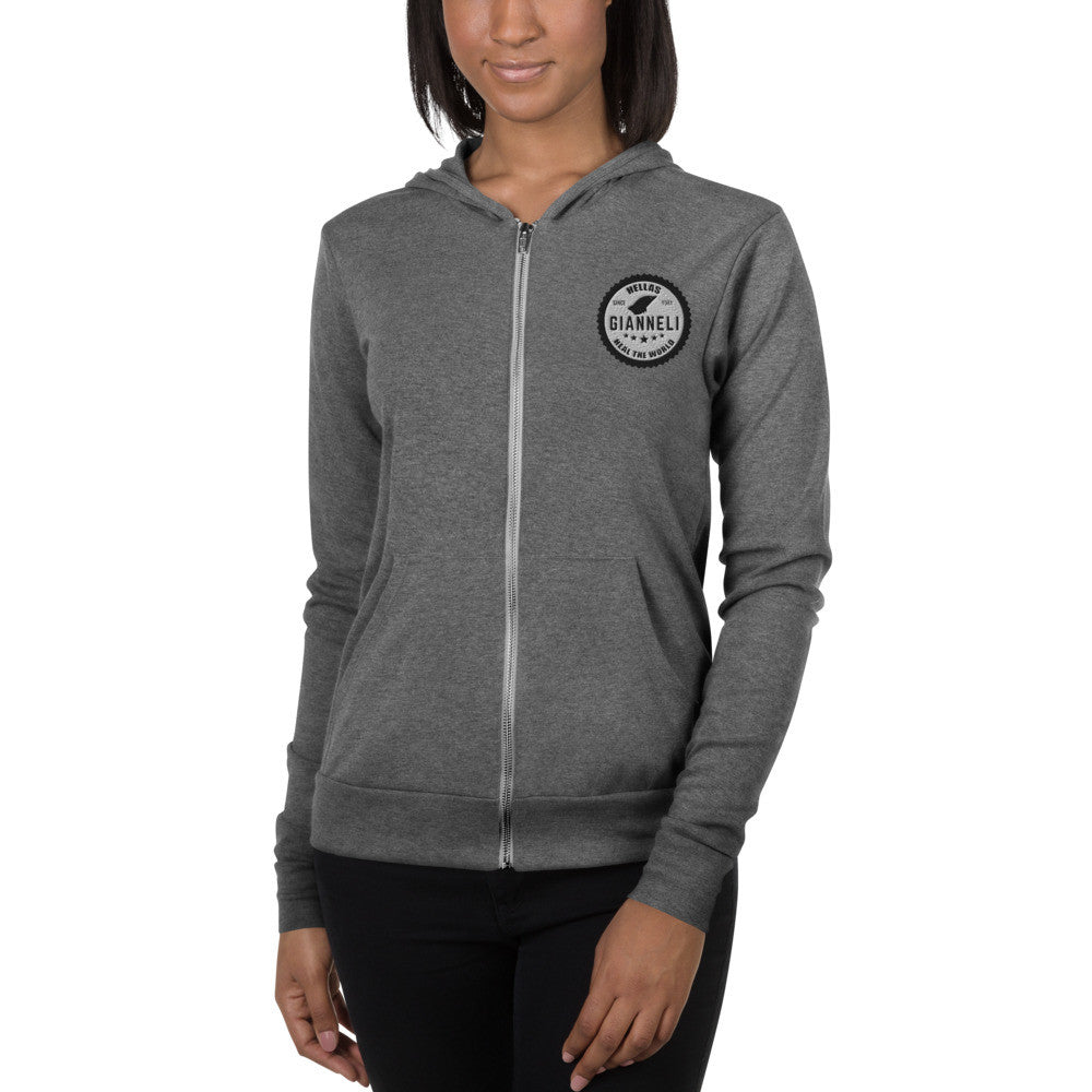 HEAL THE WORLD Unisex Zip Hoodie by Gianneli-3