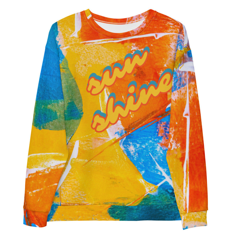 SUNSHINE Unisex Sweatshirt by Gianneli-0