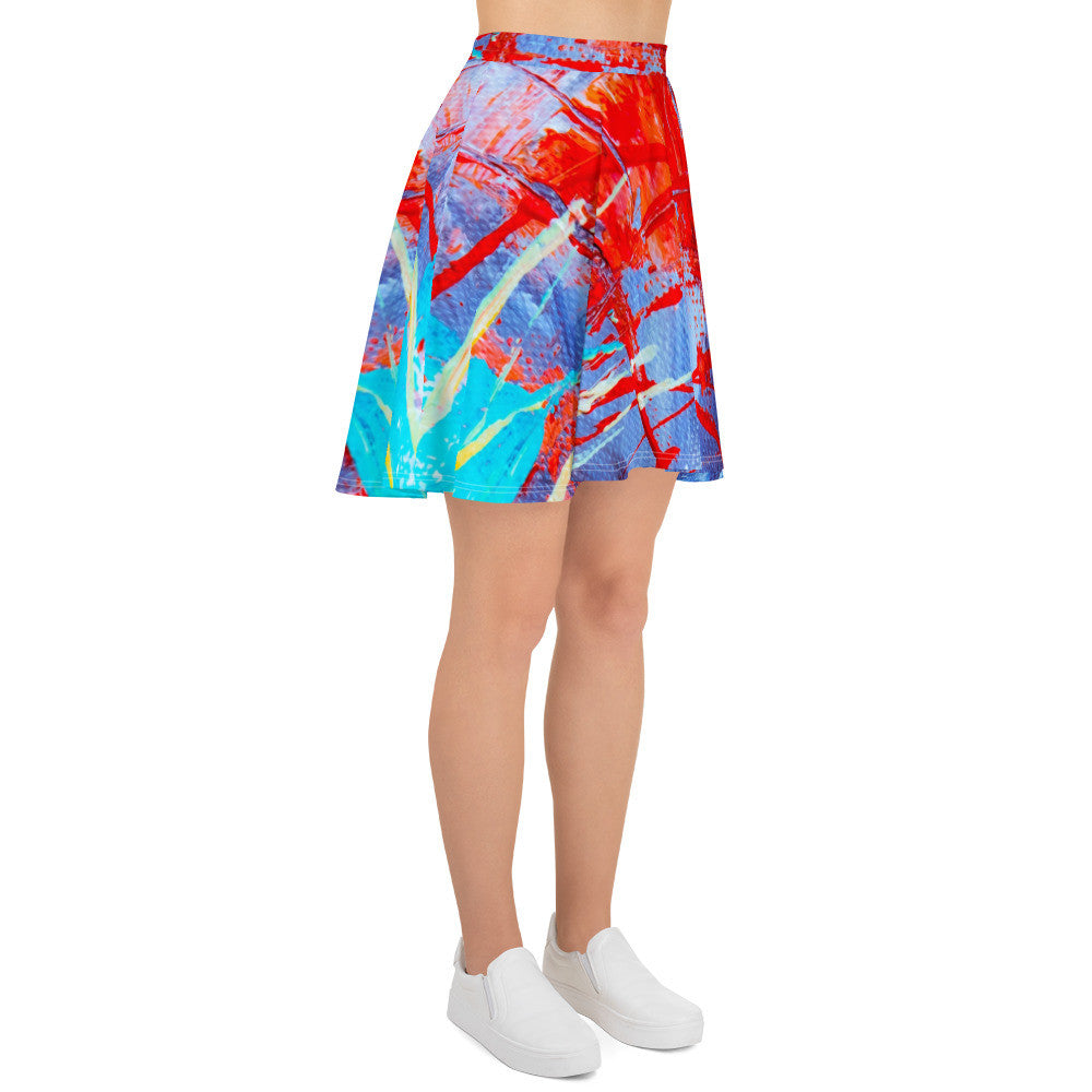 Gianneli Colours Skater Skirt-5