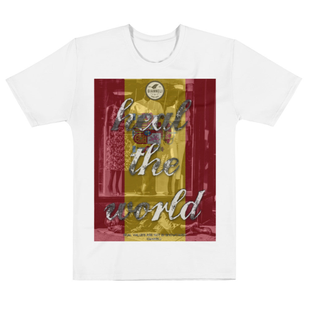 HEAL THE WORLD Men's T-shirt by Gianneli-0