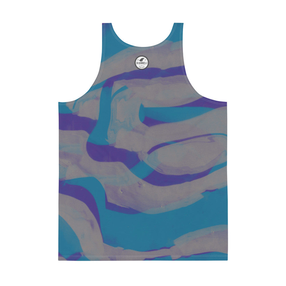 Amorgos Unisex Tank Top by Gianneli-1