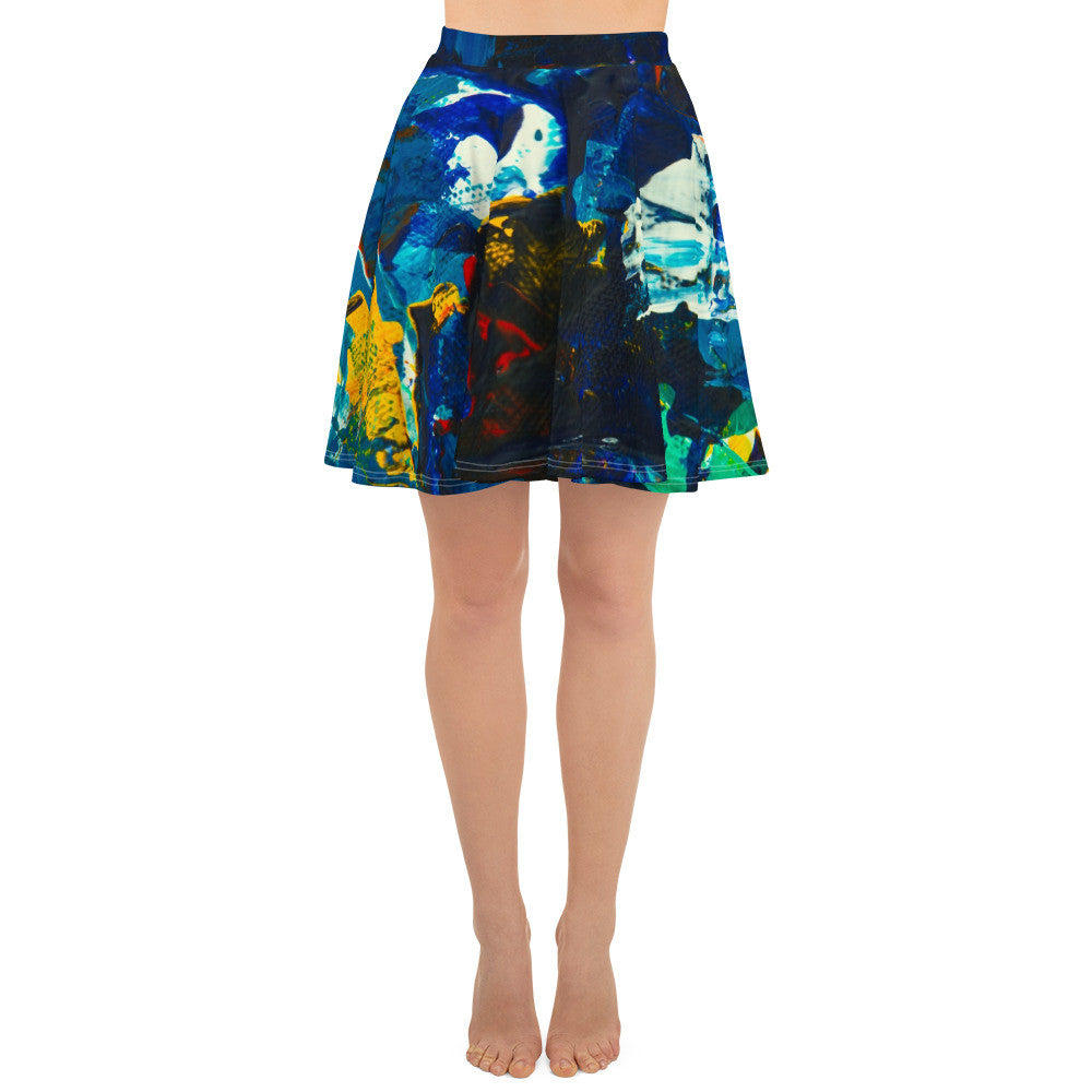 Gianneli Colours Skater Skirt-2