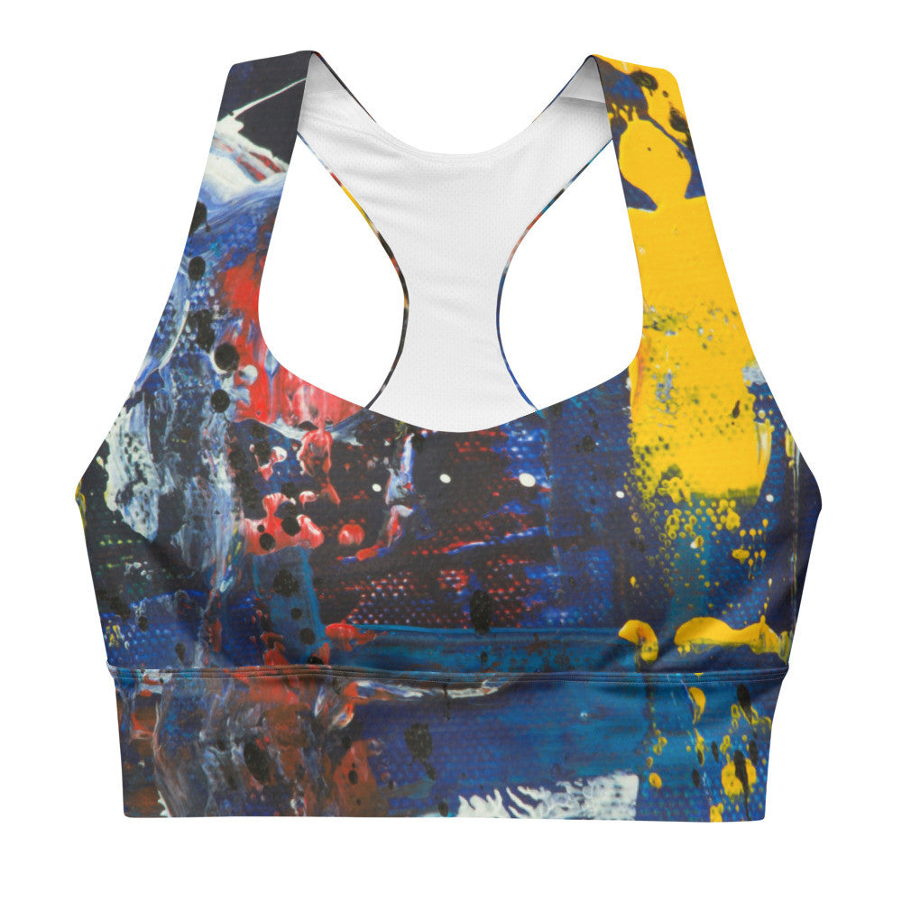 Gianneli Colours Longline Sports Bra-0