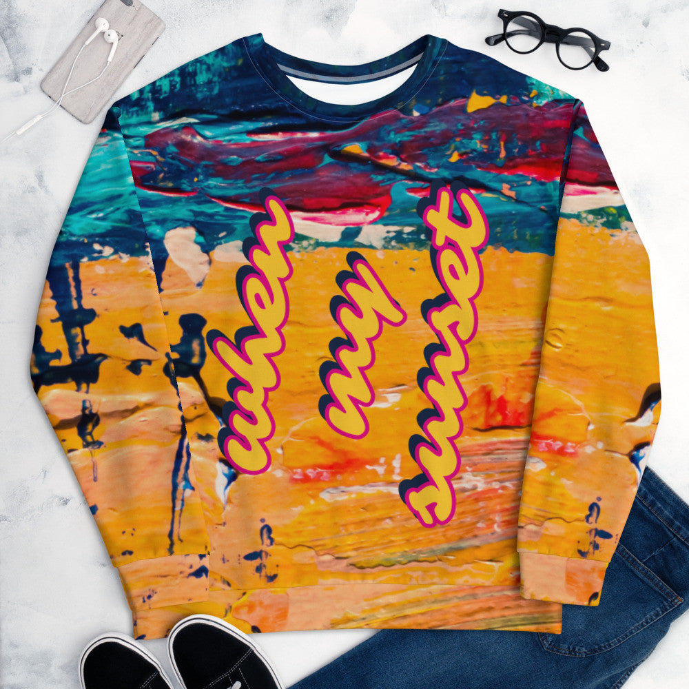 SUNSET & SHORE Unisex Sweatshirt by Gianneli-2