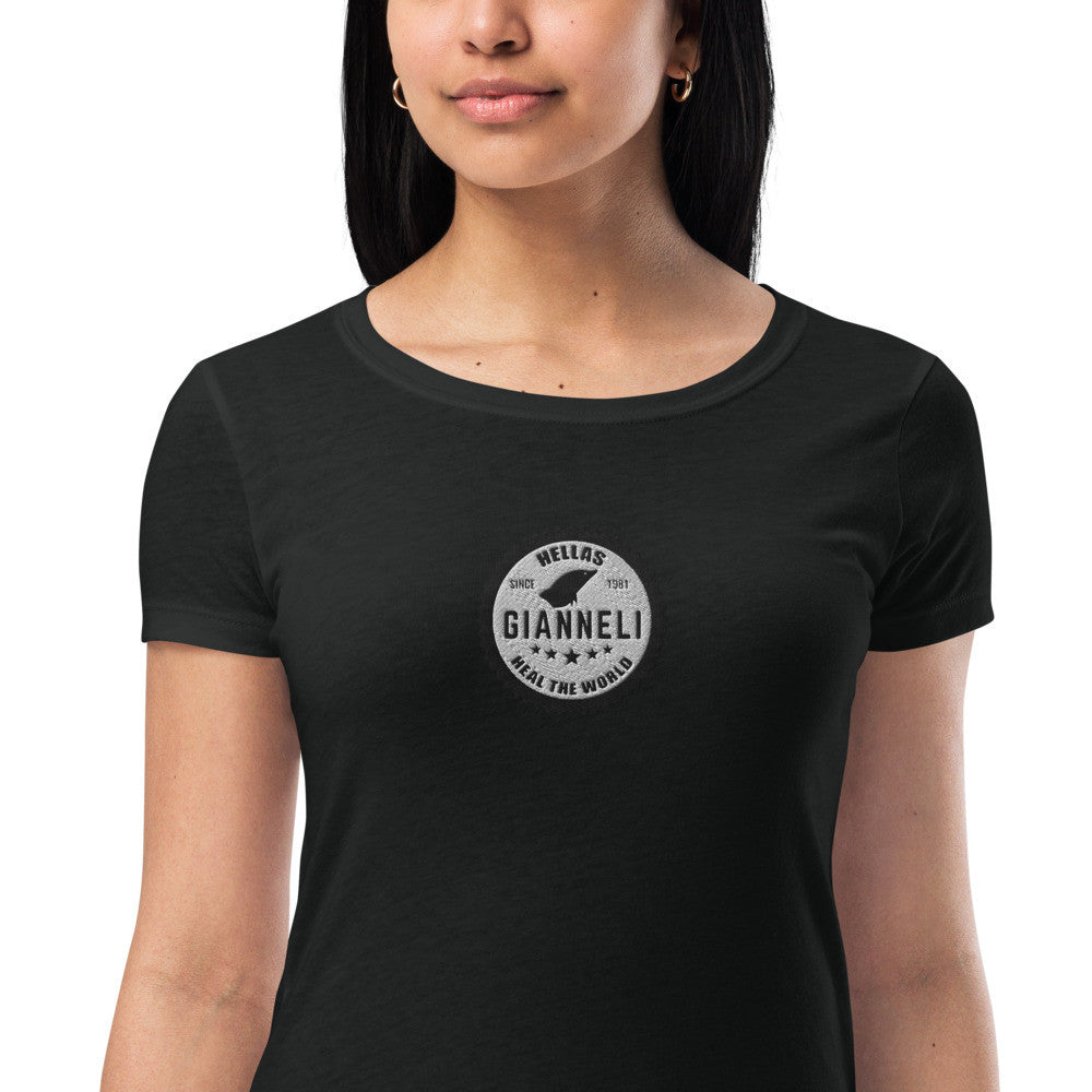 HEAL THE WORLD Women’s Fitted T-shirt by Gianneli-4