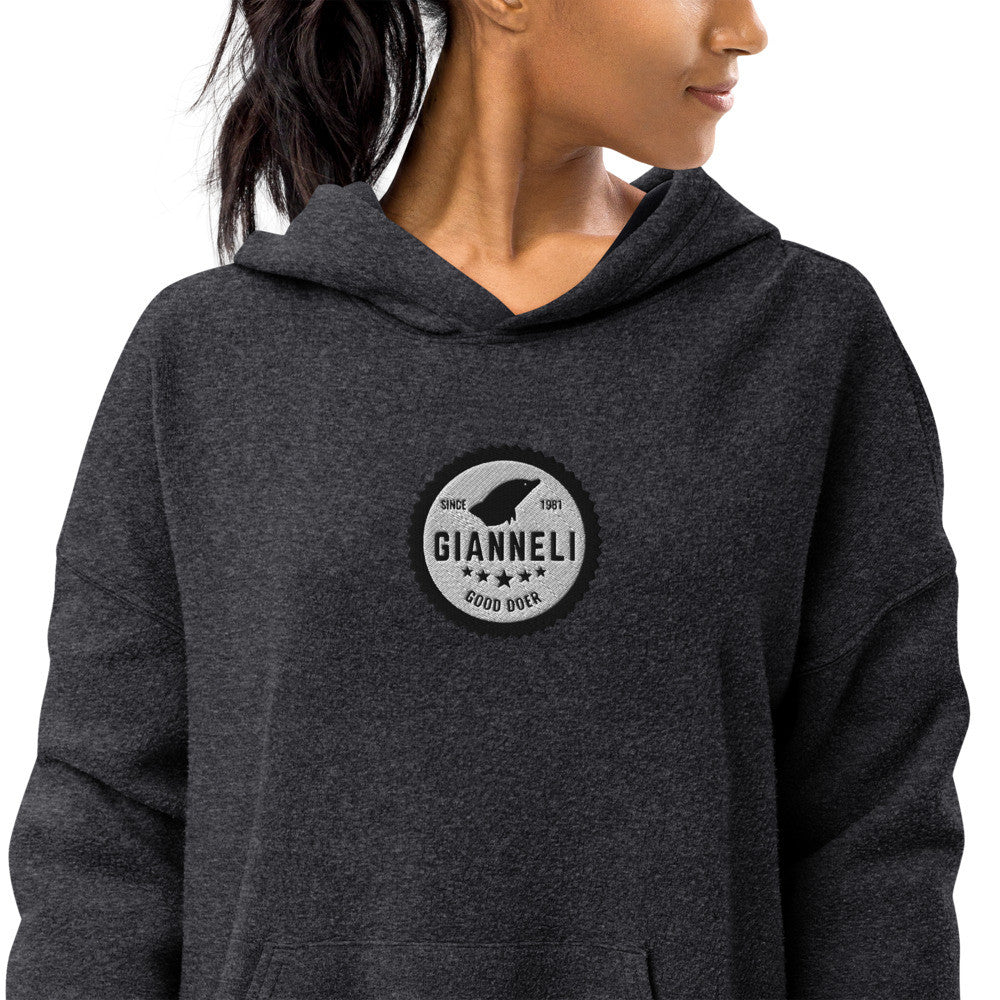 Gianneli Unisex Sueded Fleece Hoodie-3