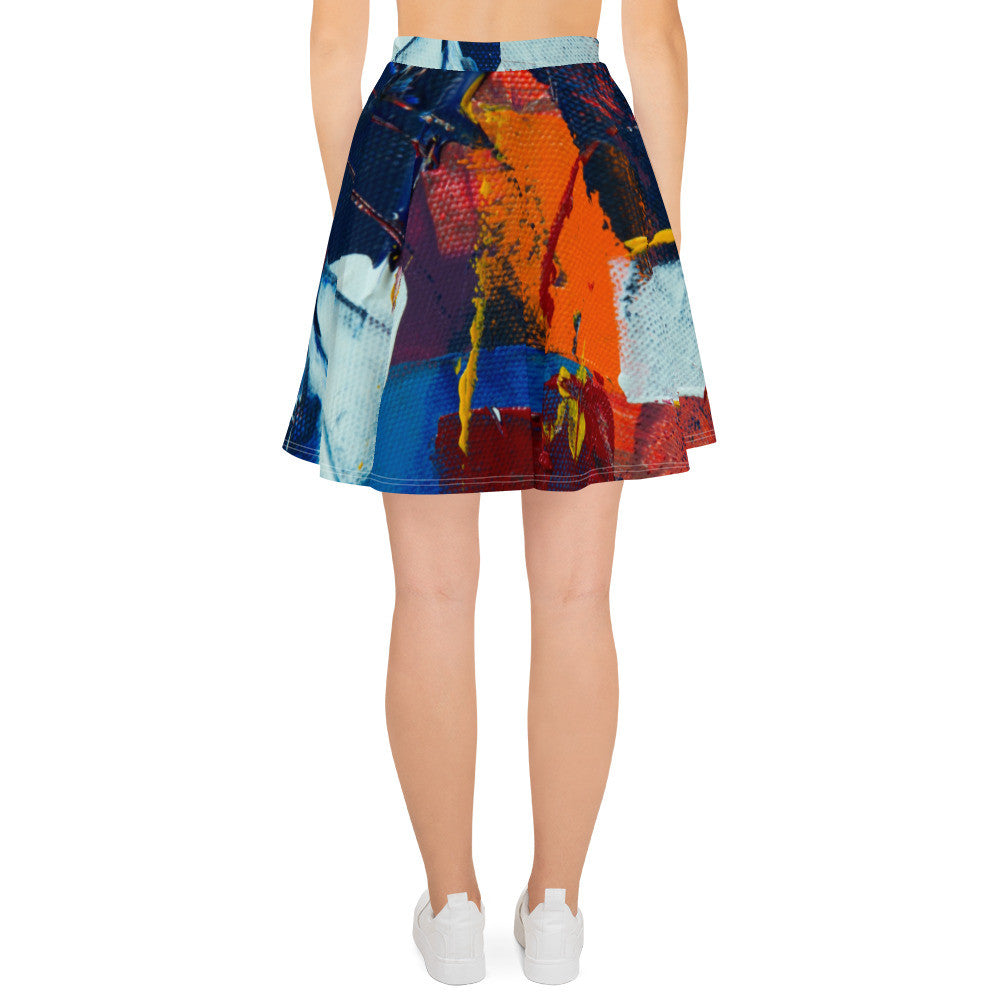 Gianneli Colours Skater Skirt-3