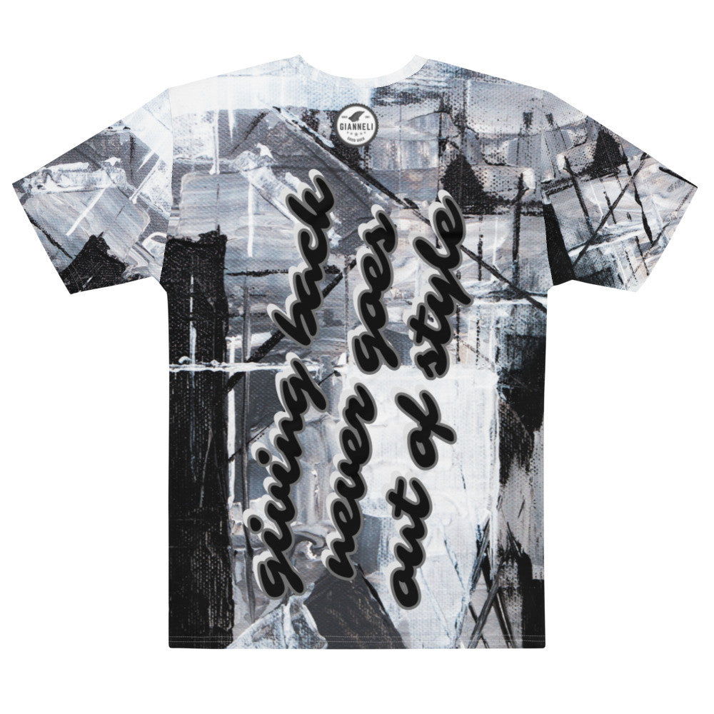 GIVING BACK Men's t-shirt by Gianneli-1