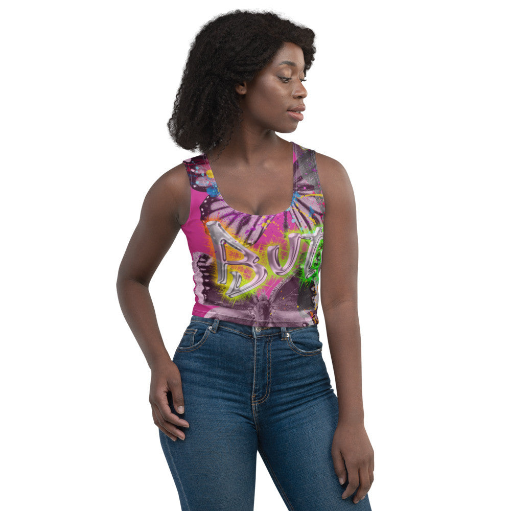 Gianneli Butterfly Effect Crop Top-2