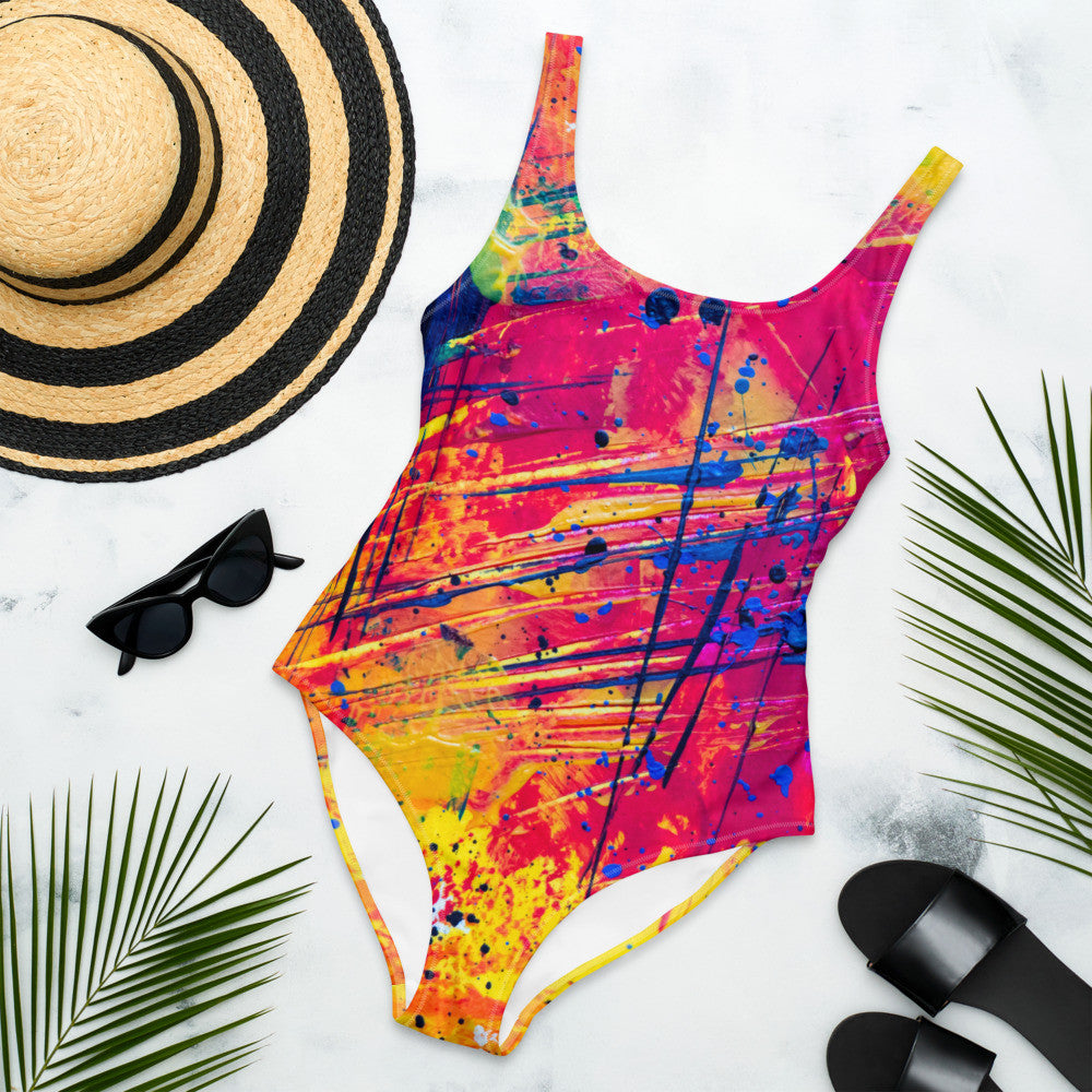 Gianneli Colours One-Piece Swimsuit-4