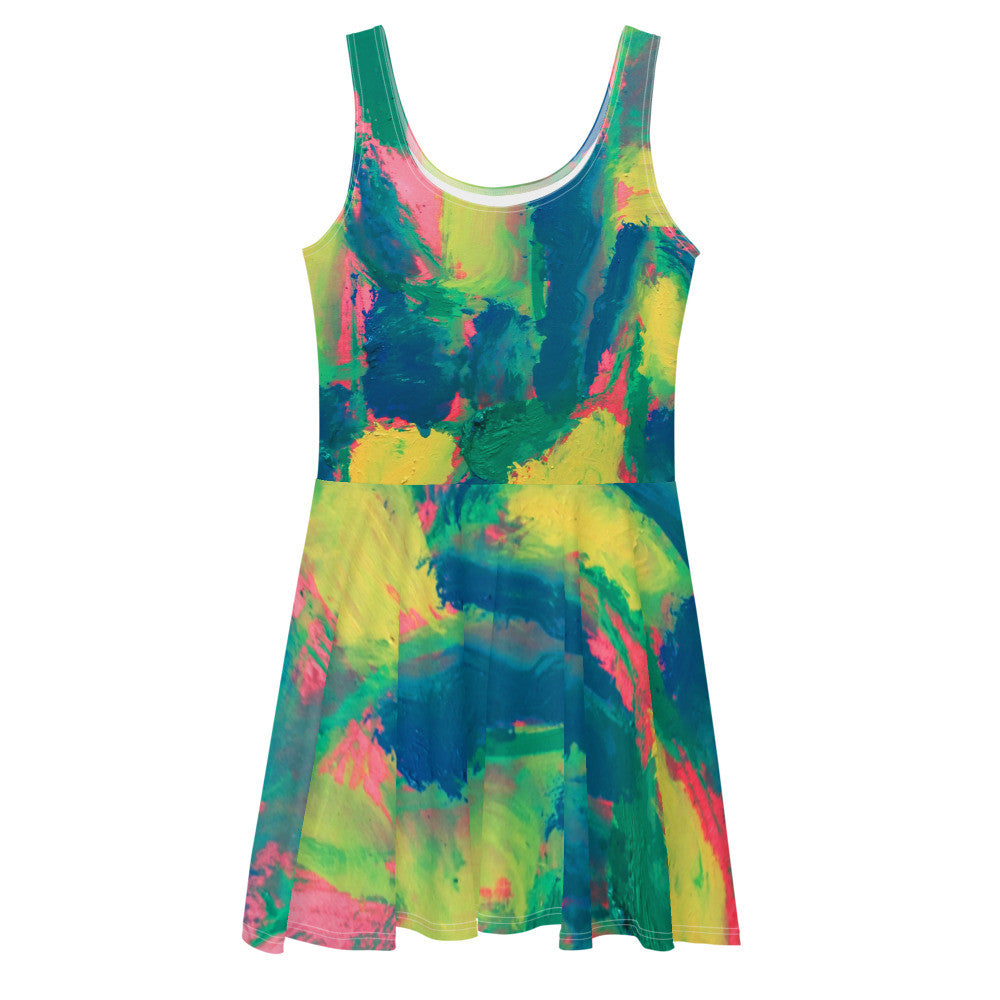 Gianneli Colours Skater Dress-0