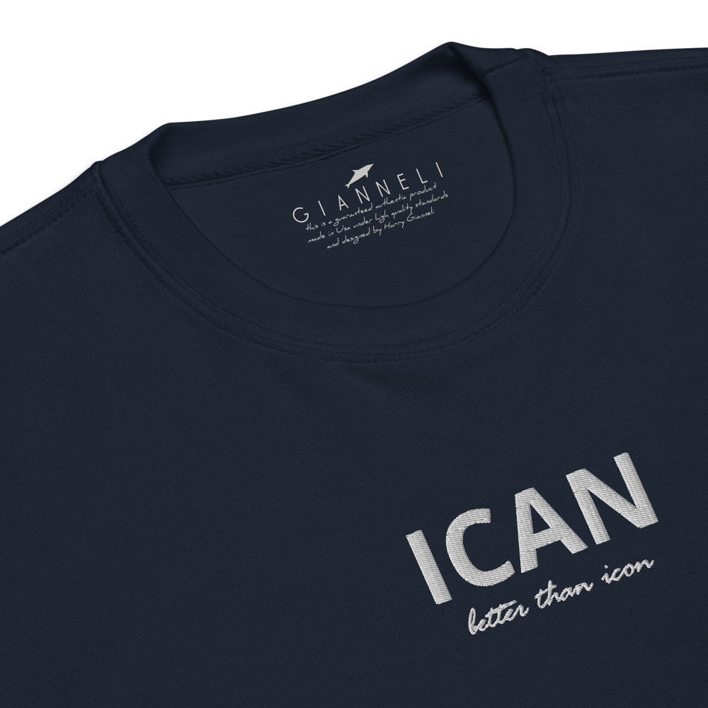 ICAN Unisex Fleece Pullover by Gianneli-4