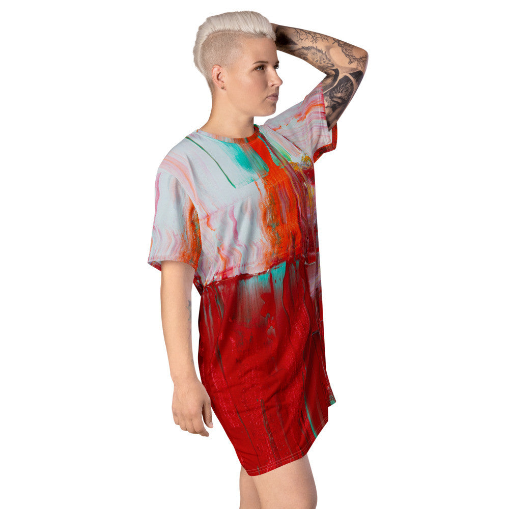 Gianneli Colours T-shirt Dress-5