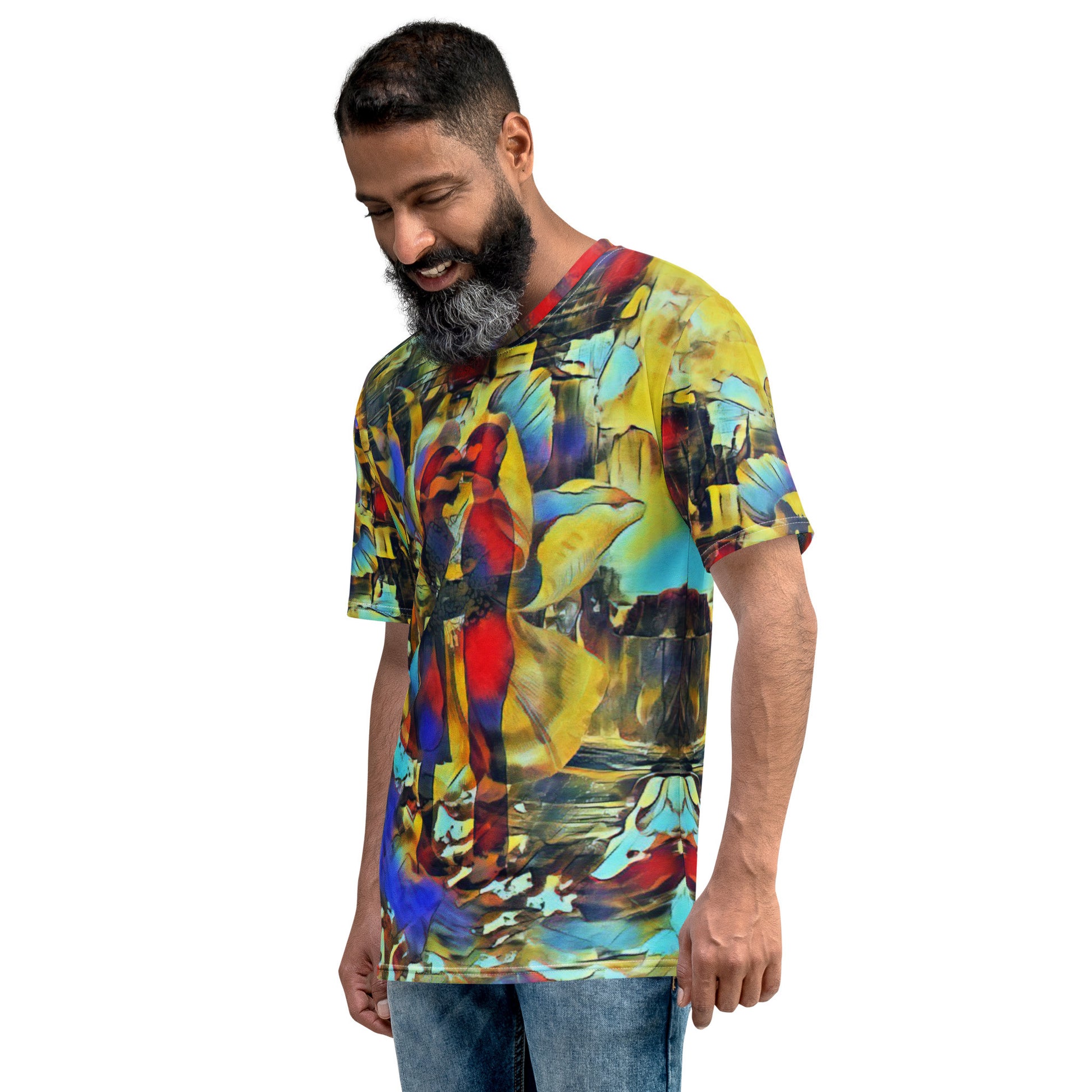 AGAPI ART Men's t-shirt by Gianneli-3