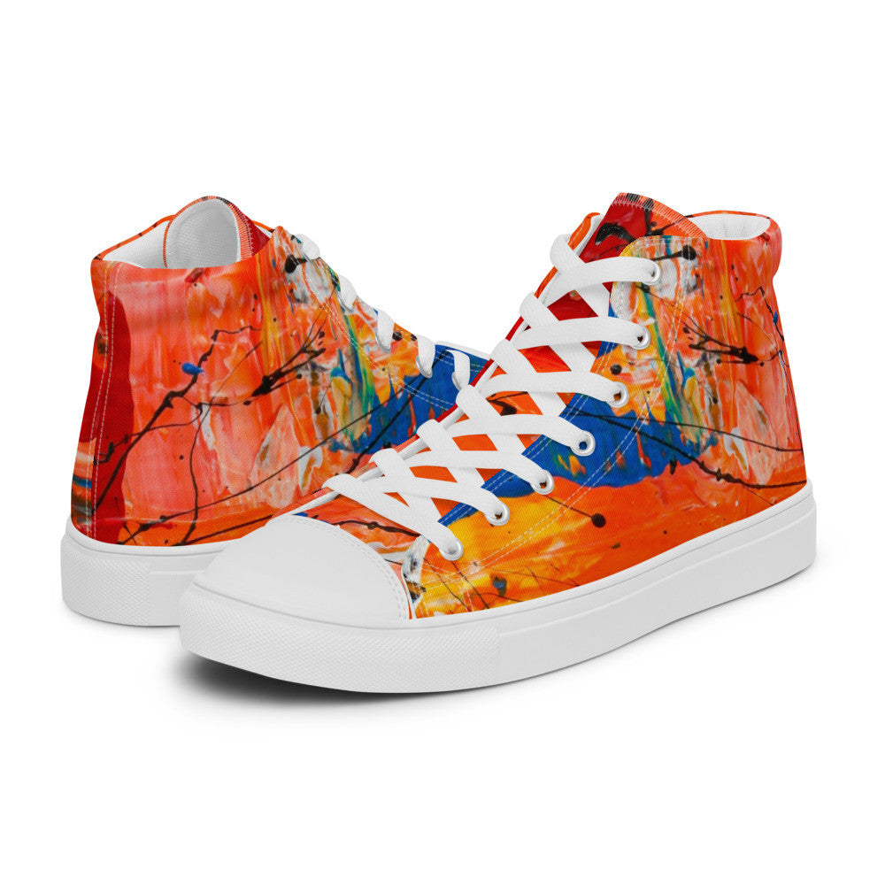 Gianneli Colours Handmade Women’s High Top Canvas-19