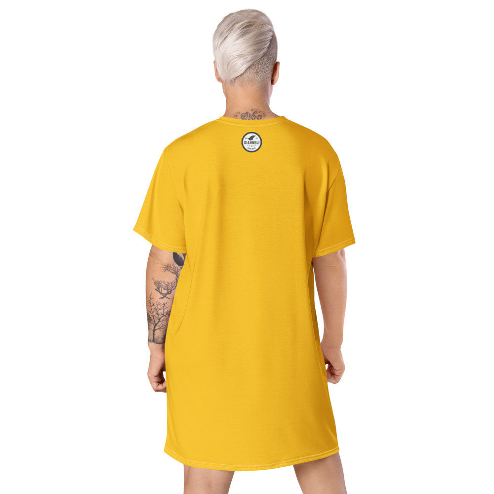 Gianneli Sunsets T-shirt Dress-4