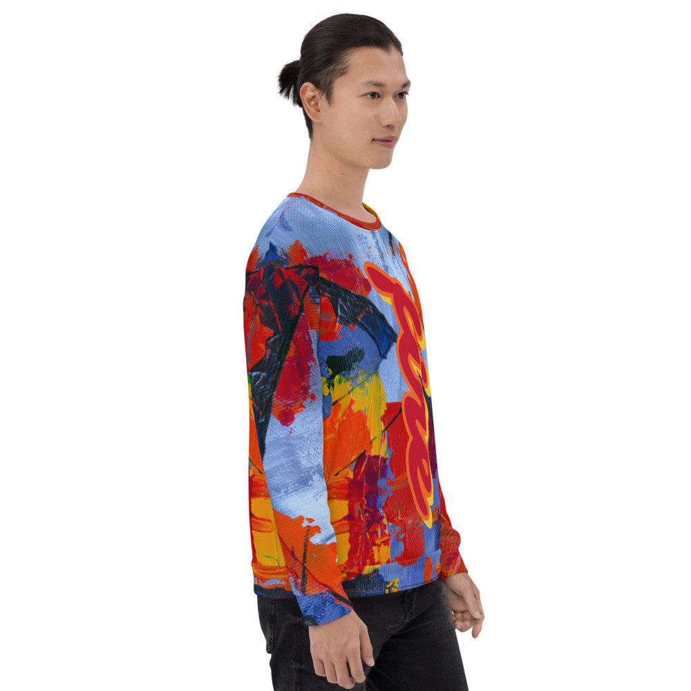 FIRE Unisex Sweatshirt by Gianneli-7