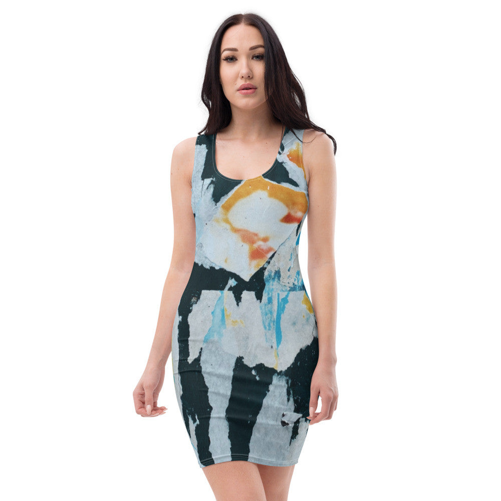 Gianneli Colours Fitted Dress-2