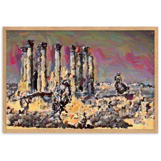 WHEN ALEXANDER THE GREAT ENTERED EPHESUS V2 Superior Framed Poster-0