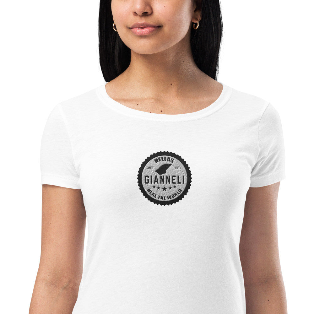 HEAL THE WORLD Women’s Fitted T-shirt by Gianneli-7