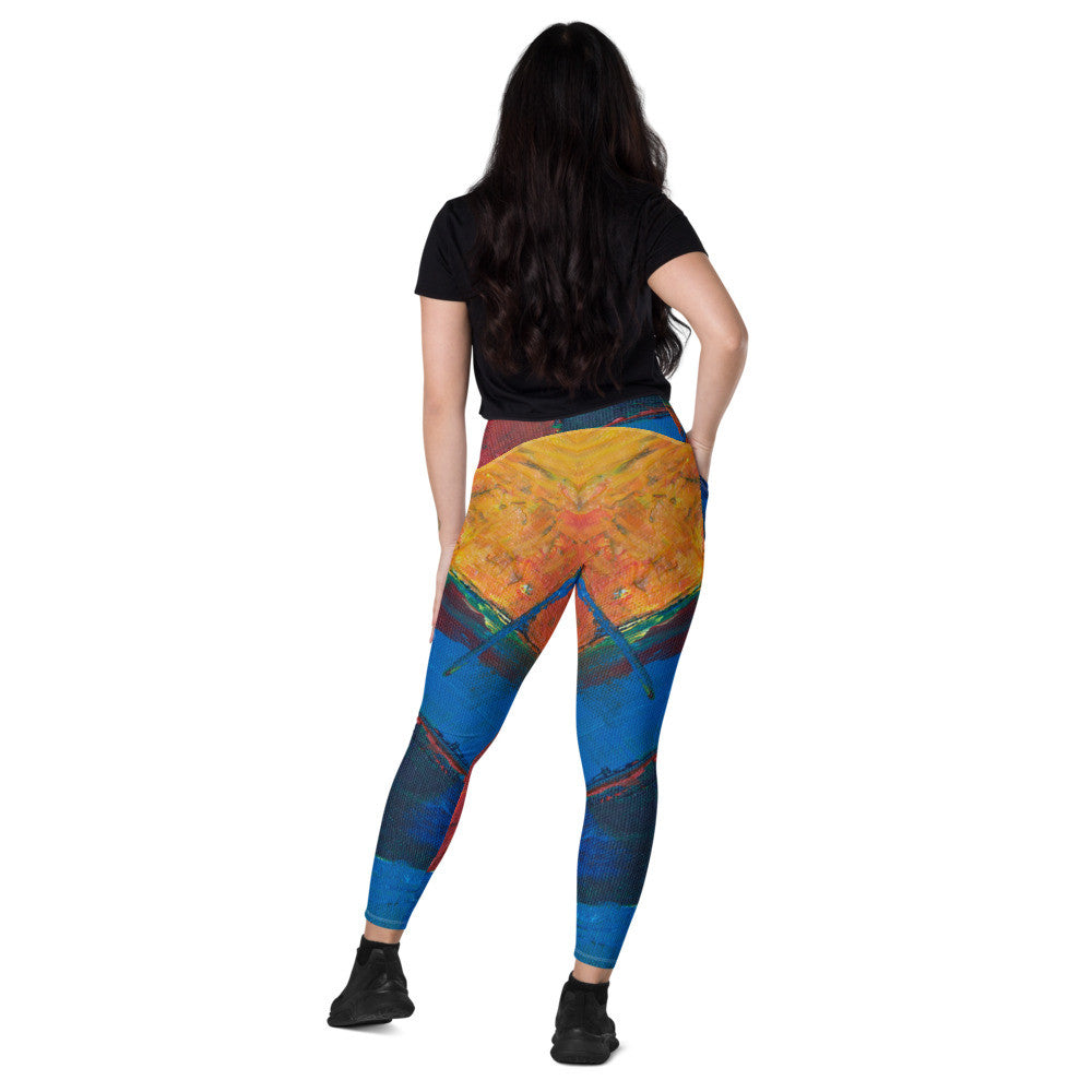 Gianneli Colours Leggings with Pockets-6