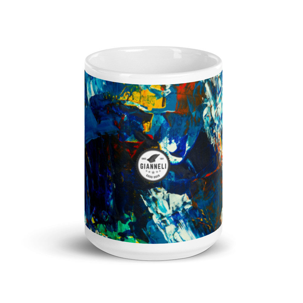 Gianneli Colours White Glossy Mug-5