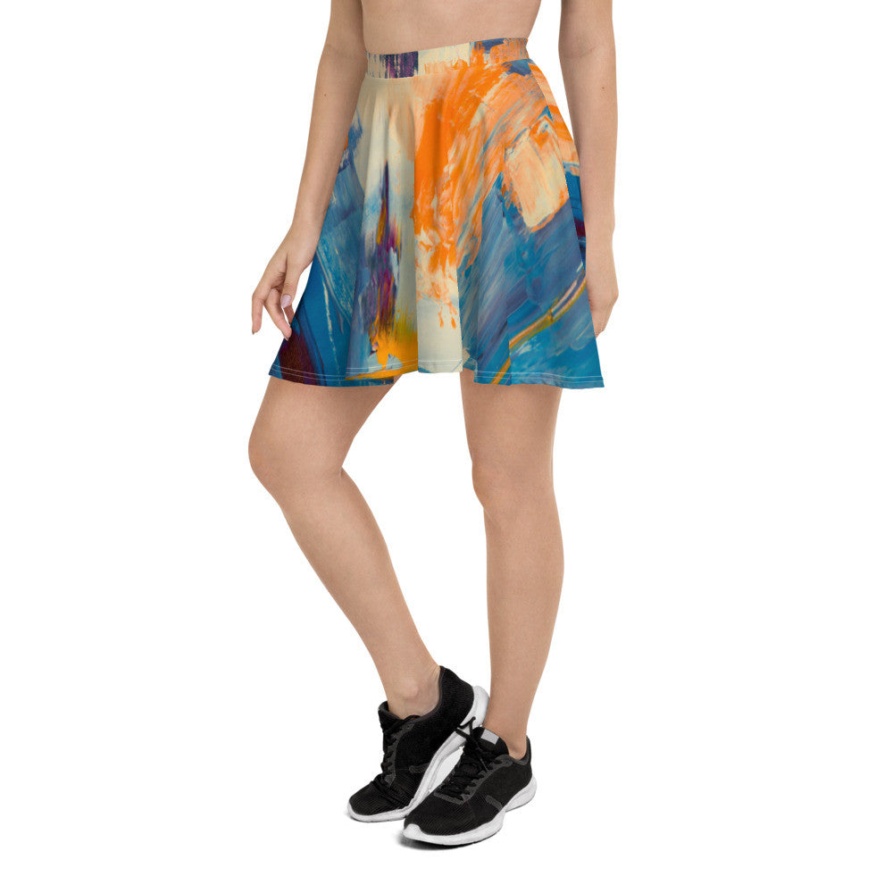 Gianneli Colours Skater Skirt-4