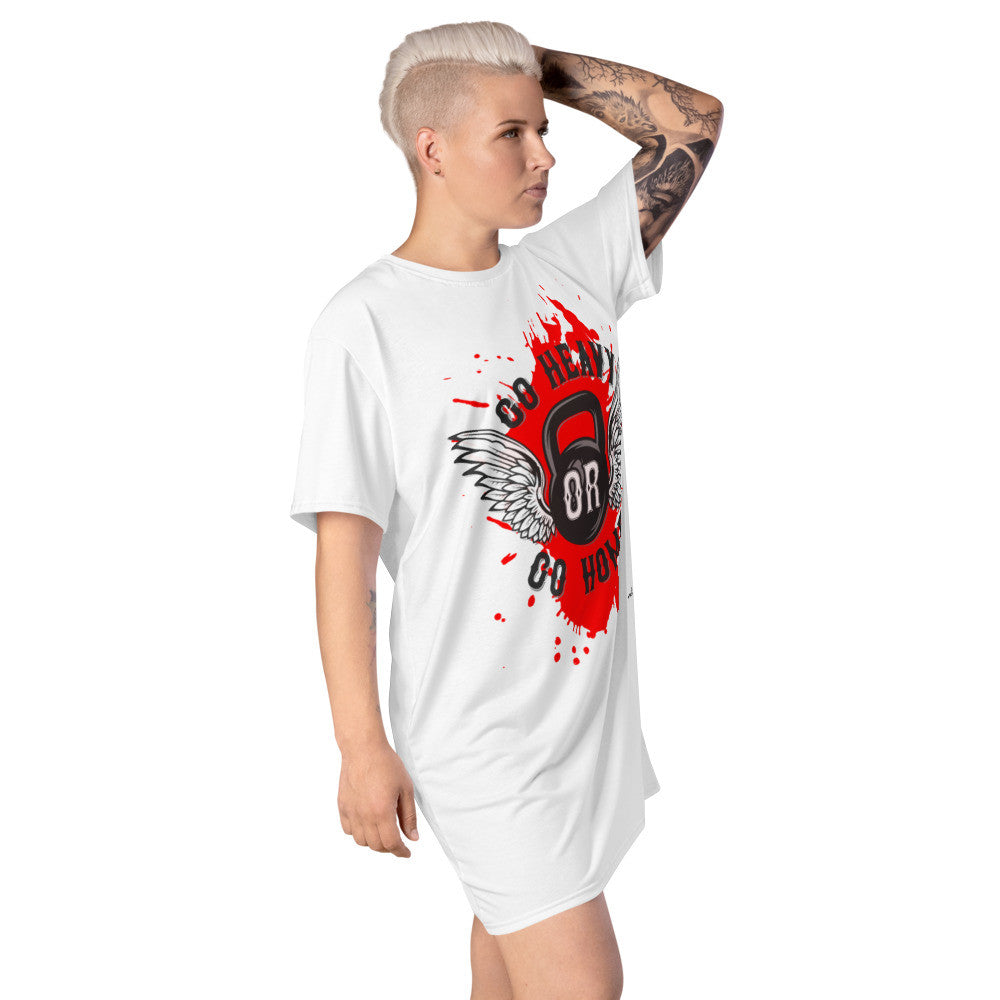 WINGS T-shirt Dress by Gianneli-4