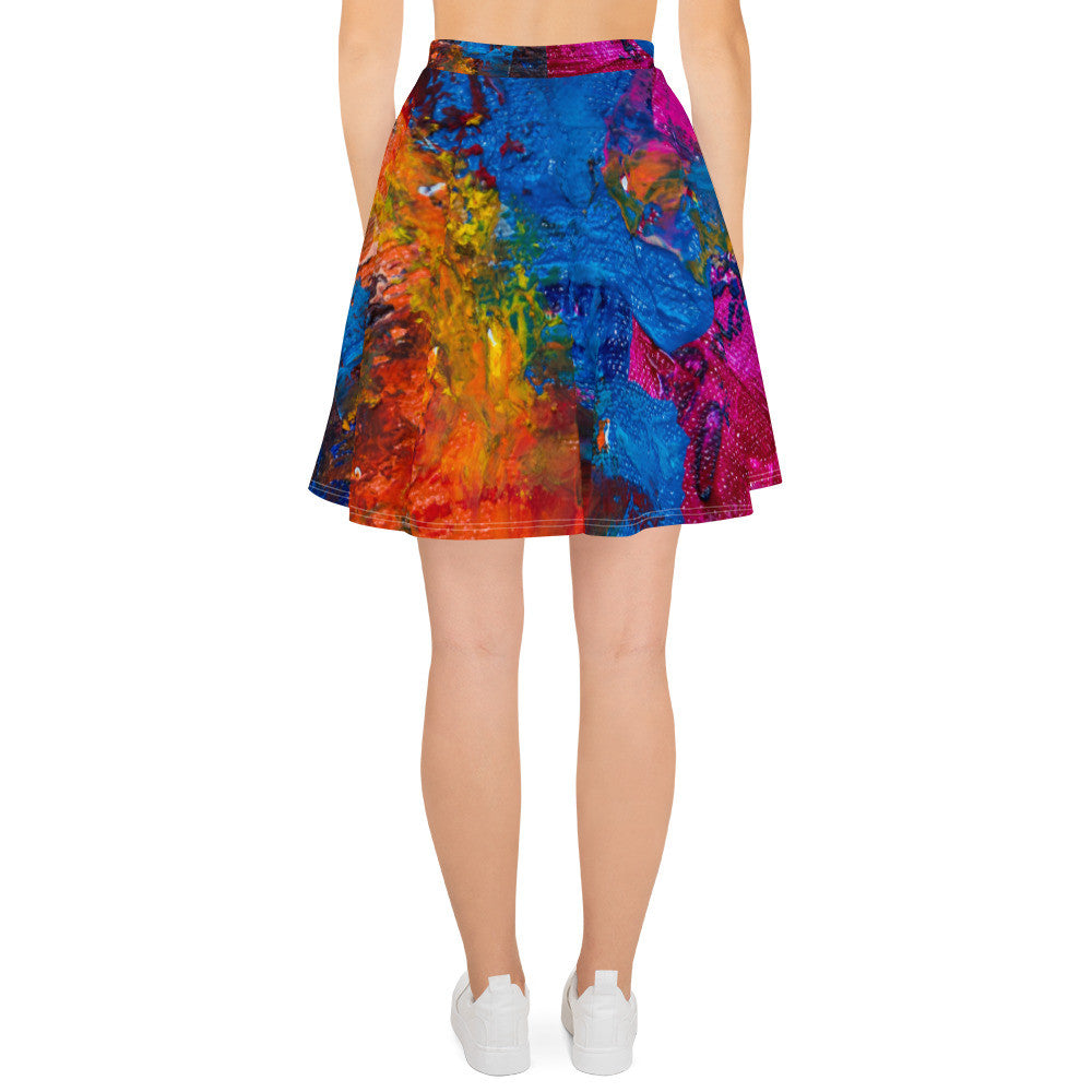 Gianneli Colours Skater Skirt-3