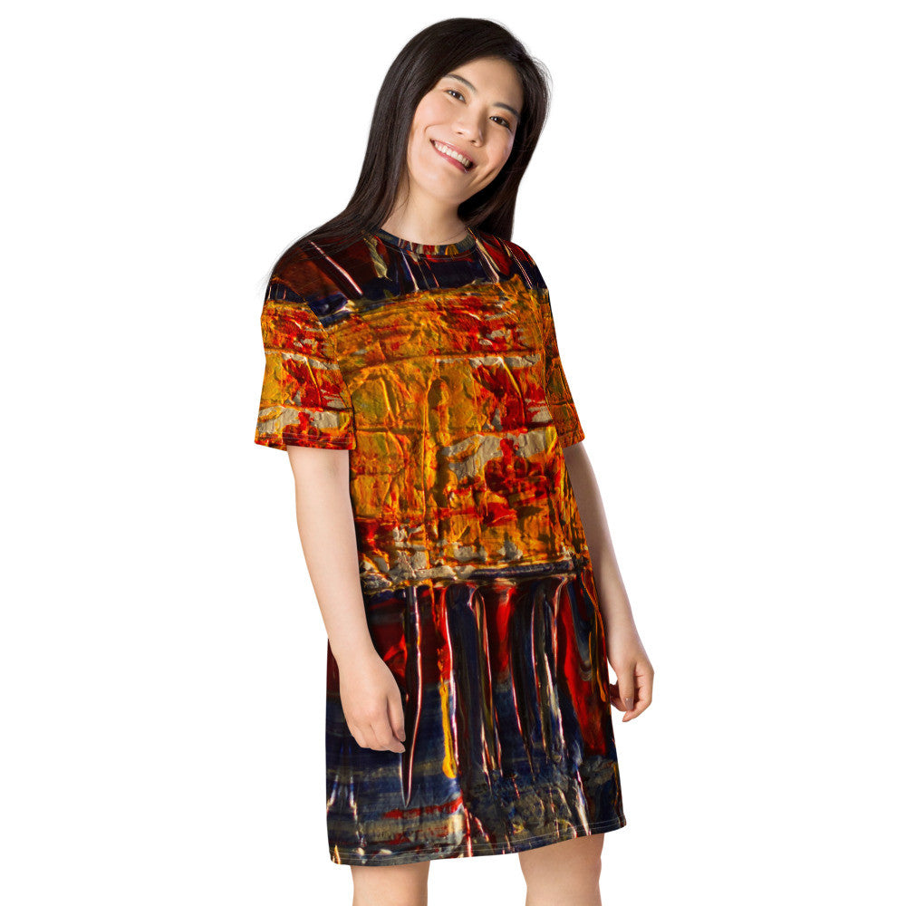 Gianneli Colours T-shirt dress-5