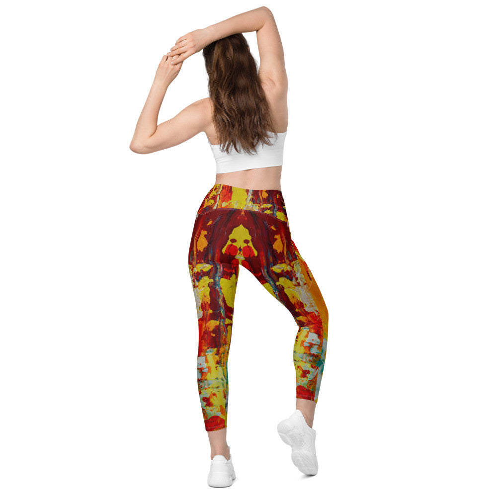 Gianneli Colours Leggings with Pockets-10