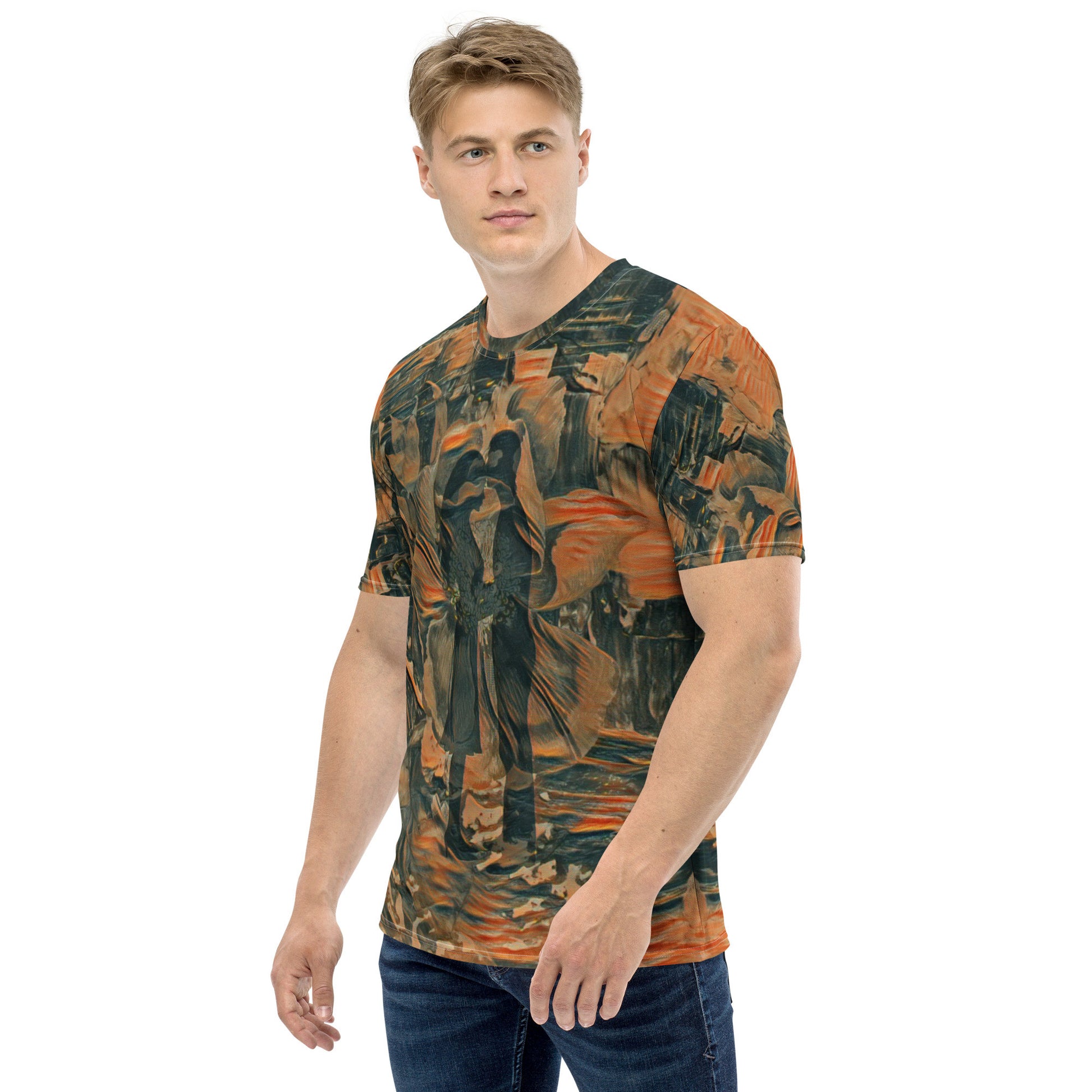 AGAPI ART Men's t-shirt by Gianneli-3