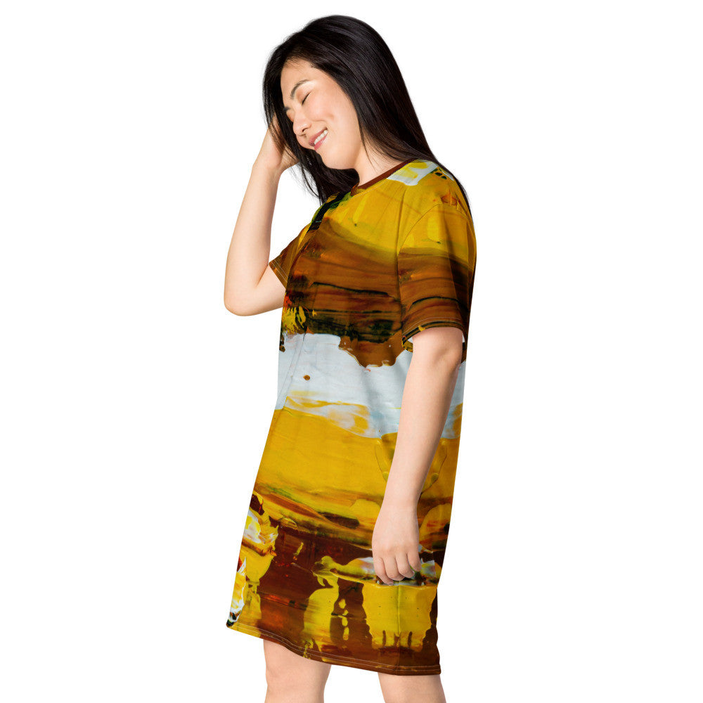 Gianneli Colours T-shirt dress-4